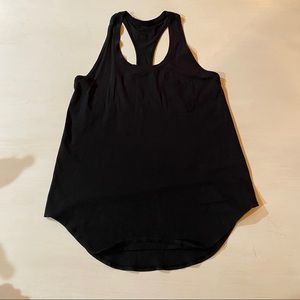 Lululemon black razor back tank top